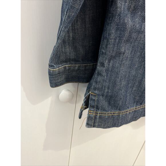 VTG Marithe Francois Girbaud MFG Denim Trucker Jacket Y2K Men’s Sz XL ~ BACK HIT - Picture 12 of 13